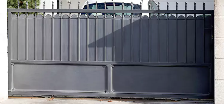 Metal Driveway Gate Installation Burke