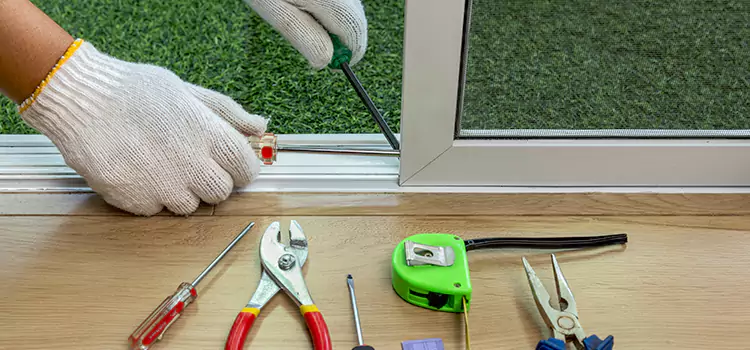 Sliding Door Track Replacement in Burke, VA