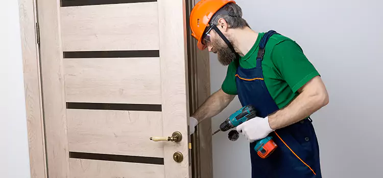 Replace Internal Door Handle with Lock Burke